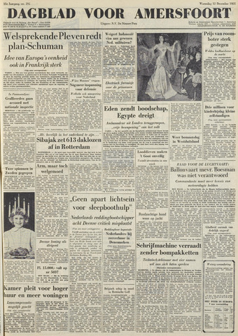 Dagblad voor Amersfoort 1951-12-12