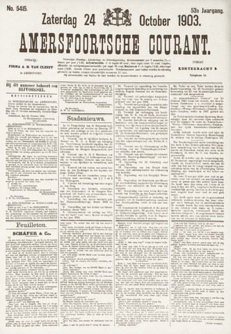 Amersfoortsche Courant 1903-10-24