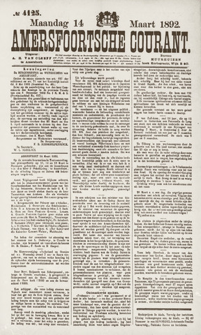 Amersfoortsche Courant 1892-03-14