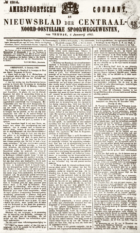 Amersfoortsche Courant 1865-01-06