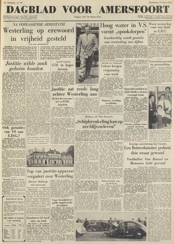 Dagblad voor Amersfoort 1952-04-17