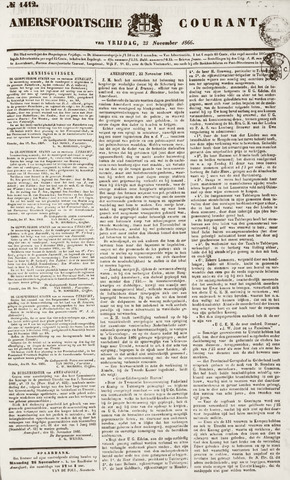 Amersfoortsche Courant 1866-11-23