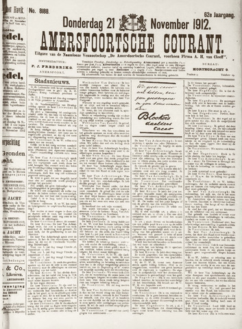 Amersfoortsche Courant 1912-11-21