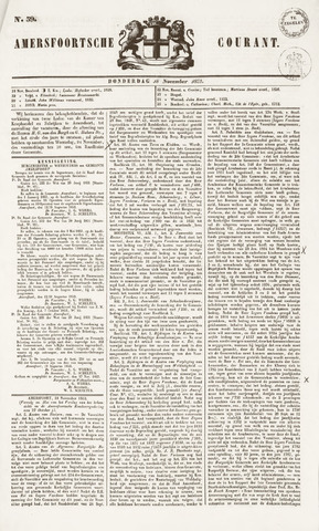 Amersfoortsche Courant 1852-11-18