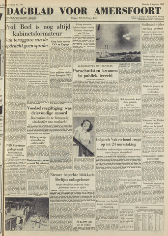 Dagblad voor Amersfoort 1952-08-04
