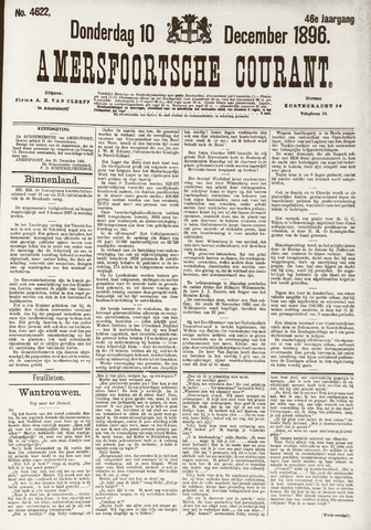 Amersfoortsche Courant 1896-12-10