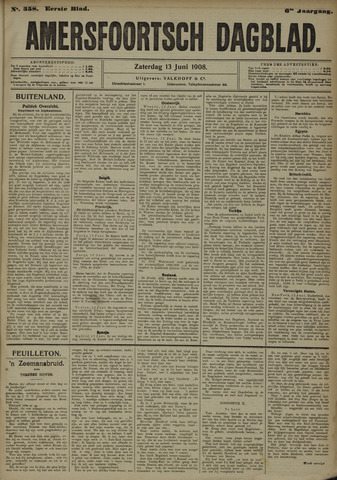 Amersfoortsch Dagblad 1908-06-13