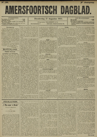 Amersfoortsch Dagblad 1903-08-27