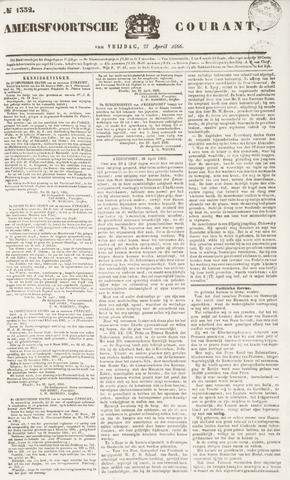 Amersfoortsche Courant 1866-04-27