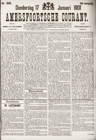 Amersfoortsche Courant 1901-01-17