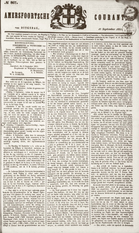 Amersfoortsche Courant 1861-09-10