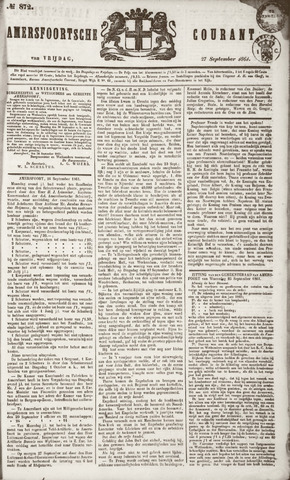 Amersfoortsche Courant 1861-09-27