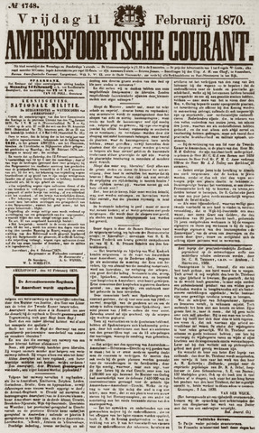 Amersfoortsche Courant 1870-02-11