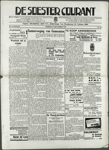 Soester Courant 1940-09-27