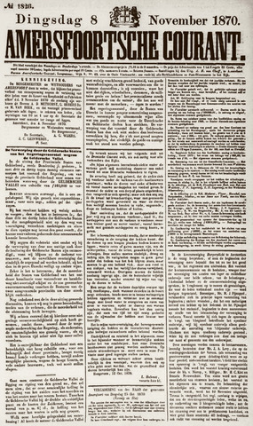 Amersfoortsche Courant 1870-11-08