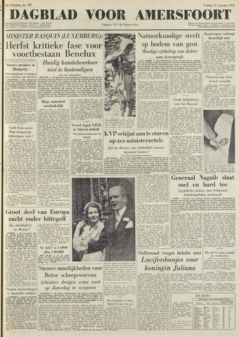 Dagblad voor Amersfoort 1952-08-15