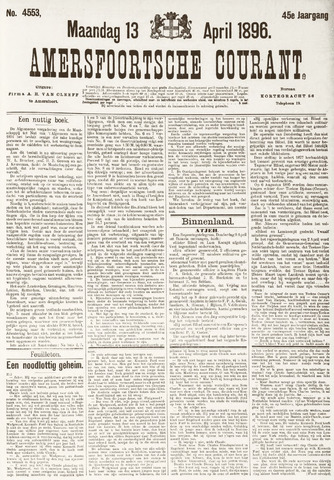 Amersfoortsche Courant 1896-04-13
