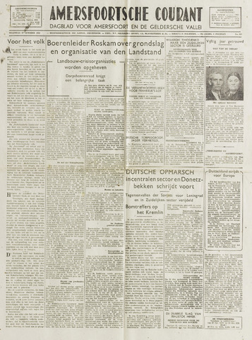Amersfoortsche Courant 1941-10-27