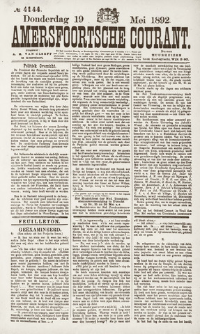 Amersfoortsche Courant 1892-05-19