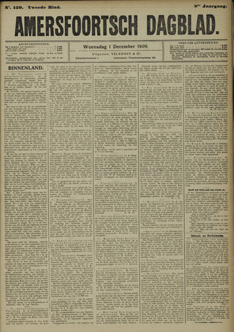 Amersfoortsch Dagblad 1909-12-01