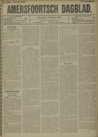 Amersfoortsch Dagblad 1908-02-08