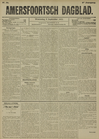 Amersfoortsch Dagblad 1903-09-09