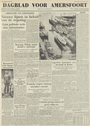 Dagblad voor Amersfoort 1952-11-26