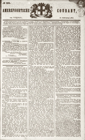Amersfoortsche Courant 1861-02-22