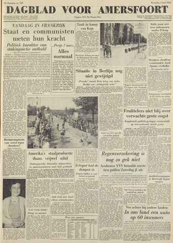 Dagblad voor Amersfoort 1952-06-04