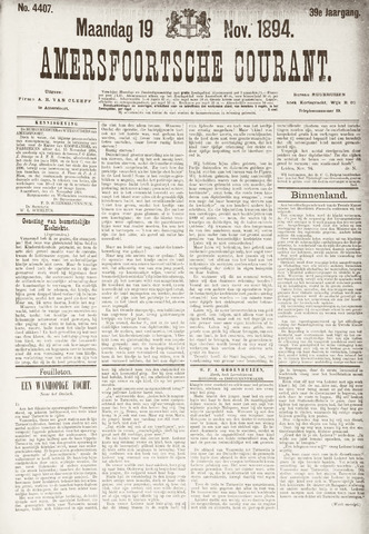 Amersfoortsche Courant 1894-11-19