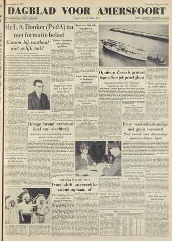 Dagblad voor Amersfoort 1952-08-06