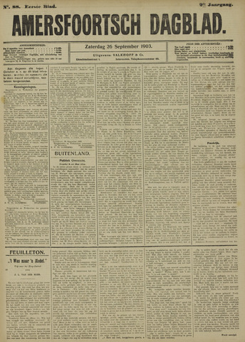 Amersfoortsch Dagblad 1903-09-26