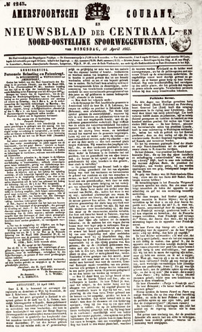 Amersfoortsche Courant 1865-04-25