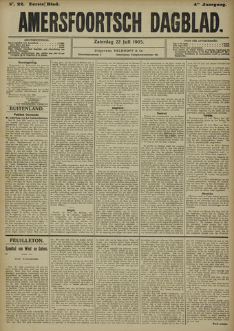 Amersfoortsch Dagblad 1905-07-22