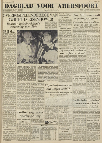 Dagblad voor Amersfoort 1952-07-12