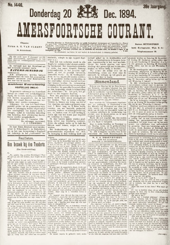 Amersfoortsche Courant 1894-12-20
