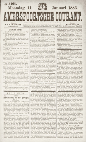 Amersfoortsche Courant 1886-01-11