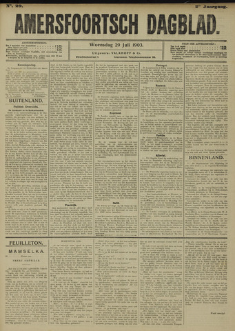 Amersfoortsch Dagblad 1903-07-29