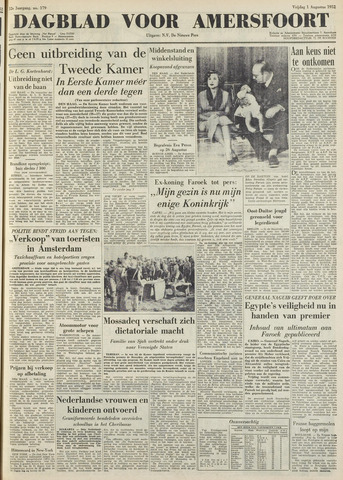 Dagblad voor Amersfoort 1952-08-01