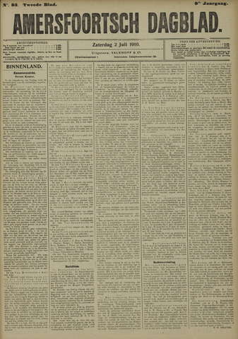 Amersfoortsch Dagblad 1910-07-02