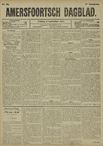 Amersfoortsch Dagblad 1903-09-11