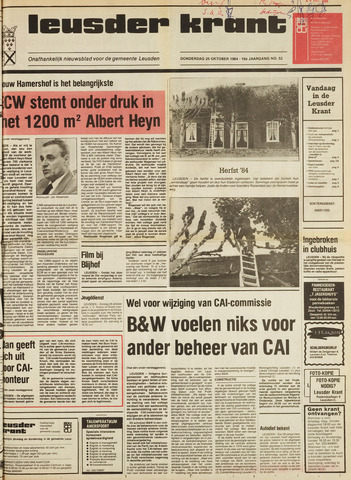 Leusder Krant 1984-10-25
