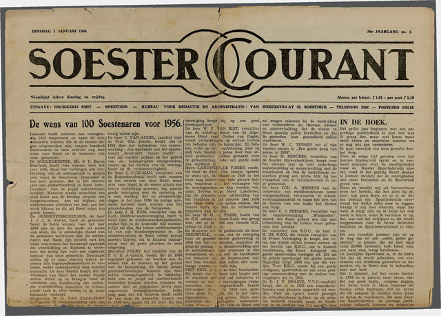 Soester Courant 1956-01-03