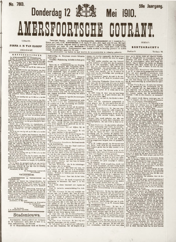 Amersfoortsche Courant 1910-05-12