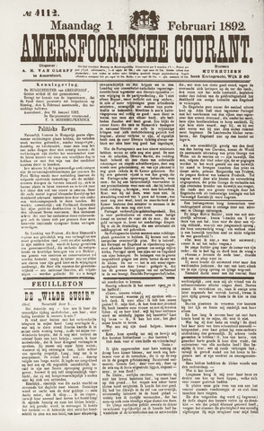 Amersfoortsche Courant 1892-02-01