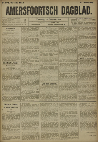 Amersfoortsch Dagblad 1911-02-25