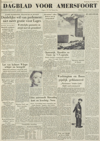 Dagblad voor Amersfoort 1952-10-16