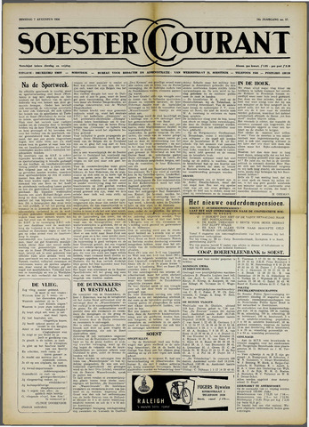 Soester Courant 1956-08-07