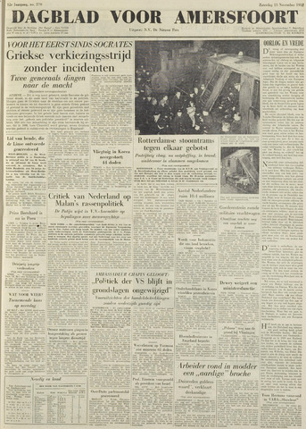 Dagblad voor Amersfoort 1952-11-15