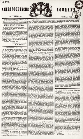 Amersfoortsche Courant 1862-10-03